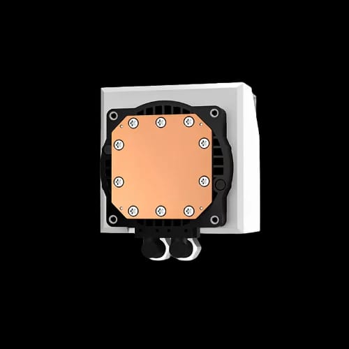 deepcool lt520 wh 240mm cpu liquid cooler white pump