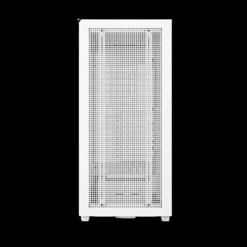 deepcool morpheus wh high airflow atx gaming casing white 2