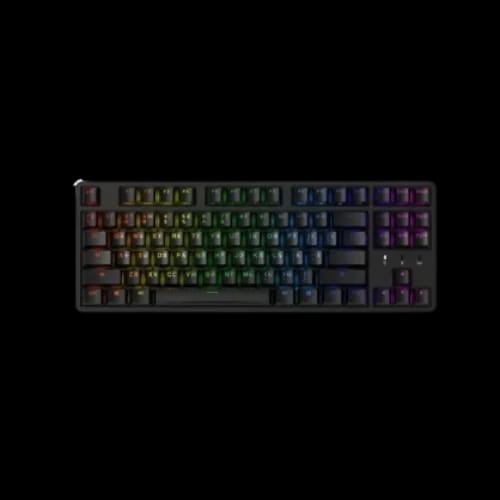 durgod cavalry 87 black mechanical keyboard kailh red switch