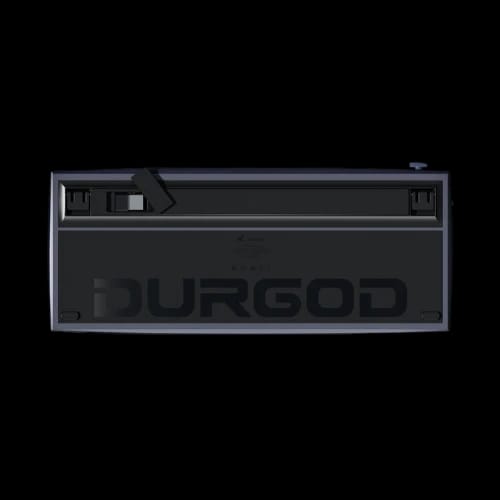 durgod k710 hi keys blue wireless mechanical keyboard backside view
