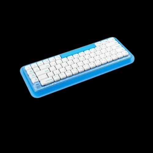 durgod s230 aegean blue wirless mechanical keyboard choc v2 red switch