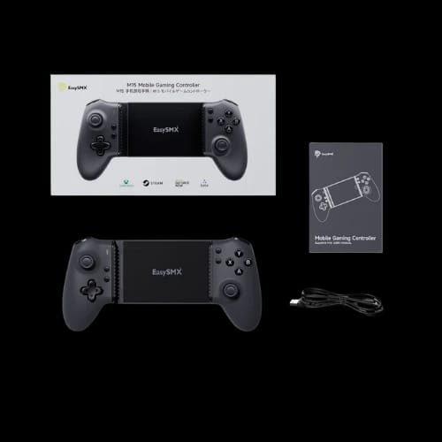 easysmx m15 bluetooth mobile gaming controller for android and iphone 15 with hall effect sticks with box