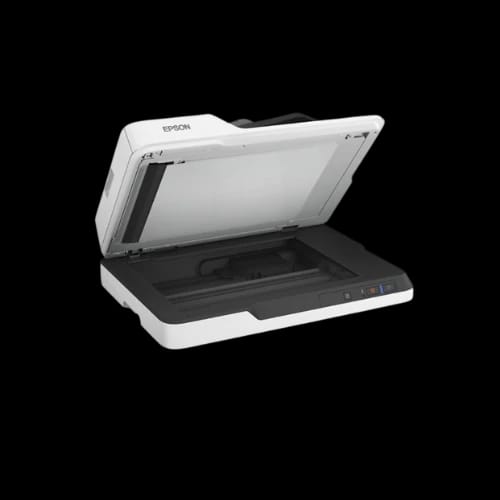 epson ds 1630 flatbed and sheet scanner with adf open