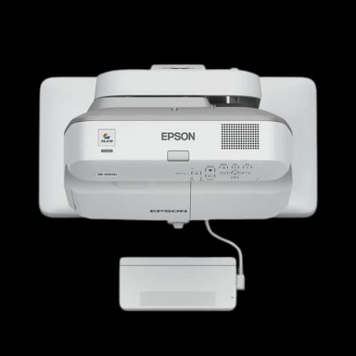 epson eb 695wi ultra short throw interactive 3lcd projector front