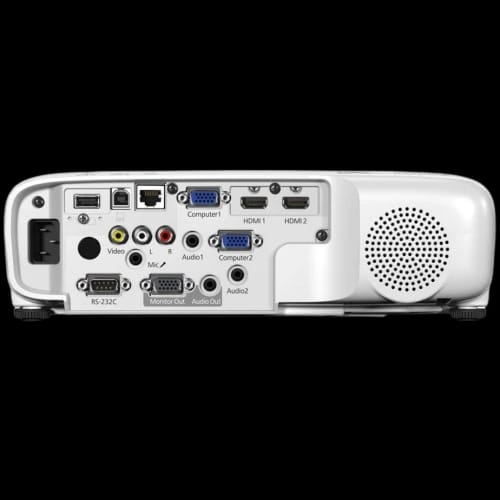 epson eb 982w powerlite 4200 lumen wxga 3lcd projector back