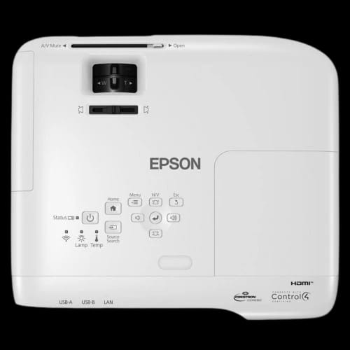 epson eb 982w powerlite 4200 lumen wxga 3lcd projector bottom