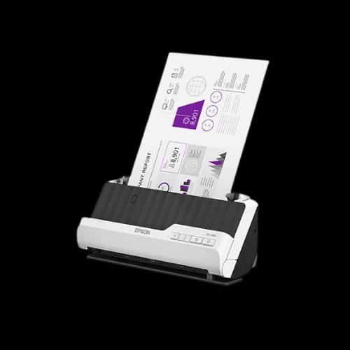 epson workforce ds c330 portable sheet fed document scanner right