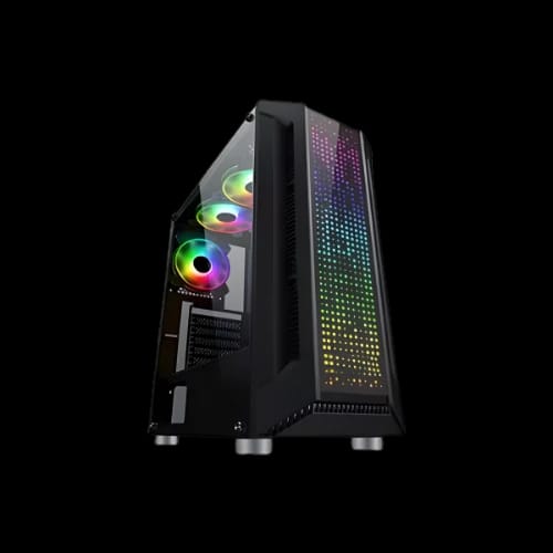 evolur eh051 rgb mid tower gaming case main