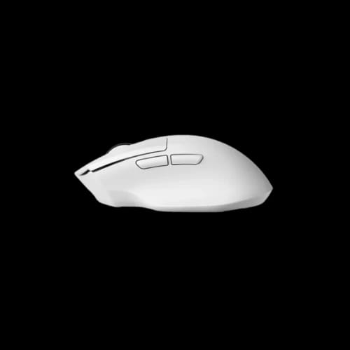 eweadn a7 tri mode gaming mouse white left site view