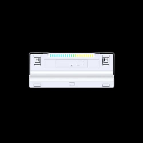 fantech mk612 atom x83 gaming mechanical keyboard white keycaps rossie switch 2