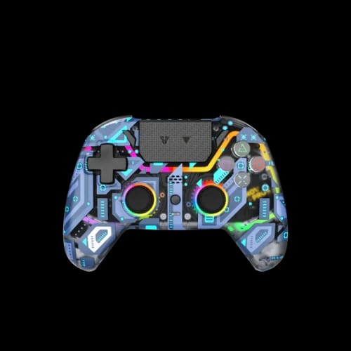 fantech nova pro wgp14v2 multi platform wireless gamepad blue polaris