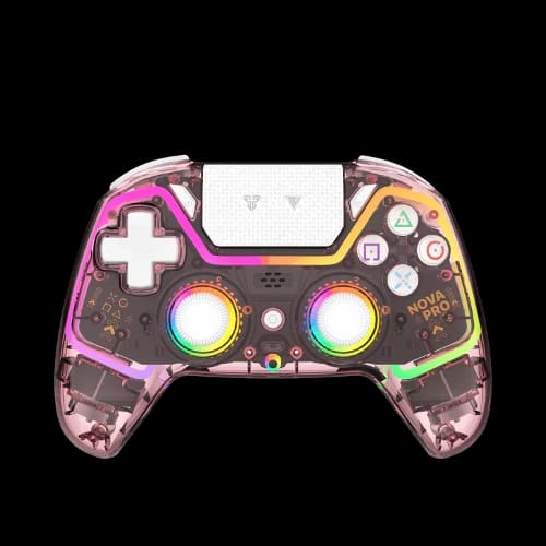 fantech nova pro wgp14v2 wireless multi platform gamepad pink atomic