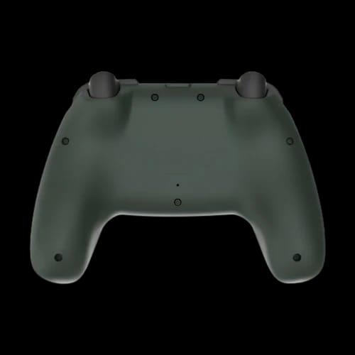 fantech revolver ii wgp12 gaming controller green back