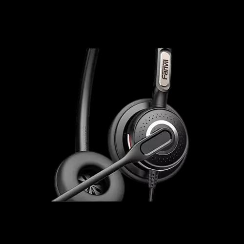fanvil ht202 binaural headset with noise canceling microphone 3