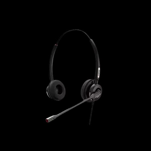 fanvil ht202 binaural headset with noise canceling microphone