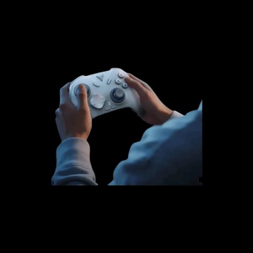 flydigi direwolf 4 tri mode wireless controller man hands