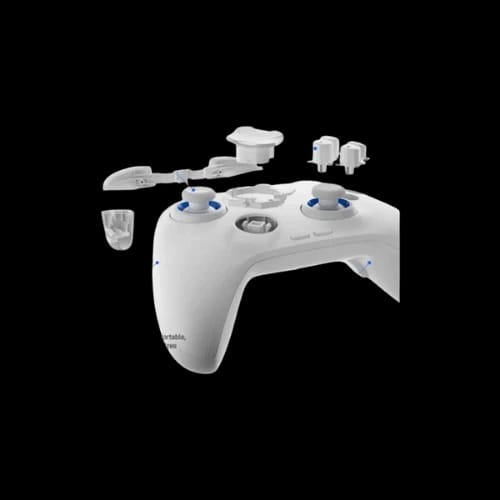 flydigi direwolf 4 tri mode wireless controller with parts
