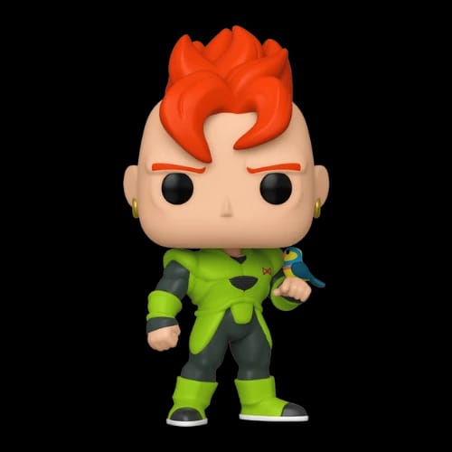 funko pop android 16 animation
