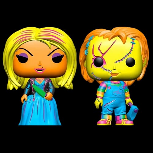funko pop chucky black light ee exclusive action figure movies