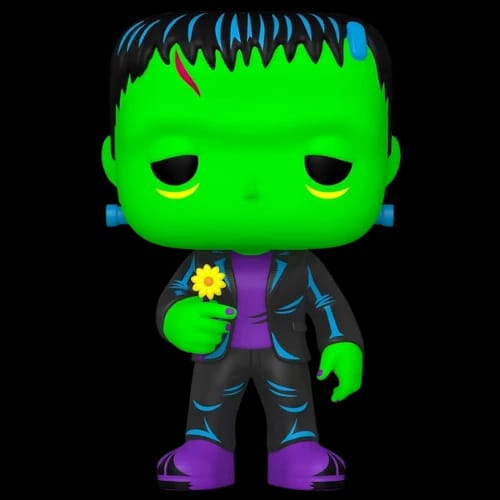 funko pop frankenstein black light walgreens ex action figure