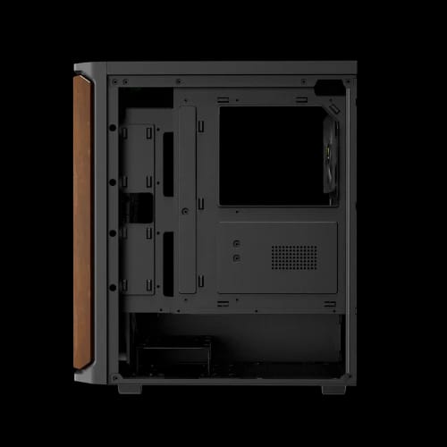 gamdias aura gc11 wood mid tower atx gaming casing b side