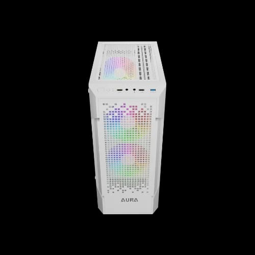 gamdias aura gc7 rgb atx mid tower casing with 250w psu white 2
