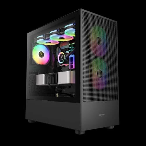 gamdias talos m3 mesh argb atx mid tower gaming casing black main