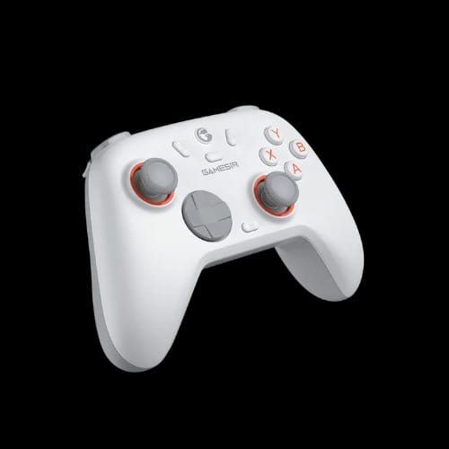 gamesir nova 2 lite multi platform tri mode wireless game controller luminous white front view