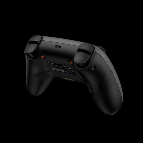 gamesir nova 2 lite multi platform tri mode wireless game controller midnight gray backside view