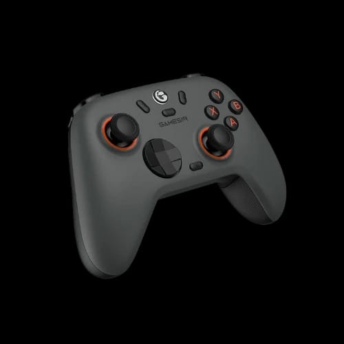 gamesir nova 2 lite multi platform tri mode wireless game controller midnight gray front view