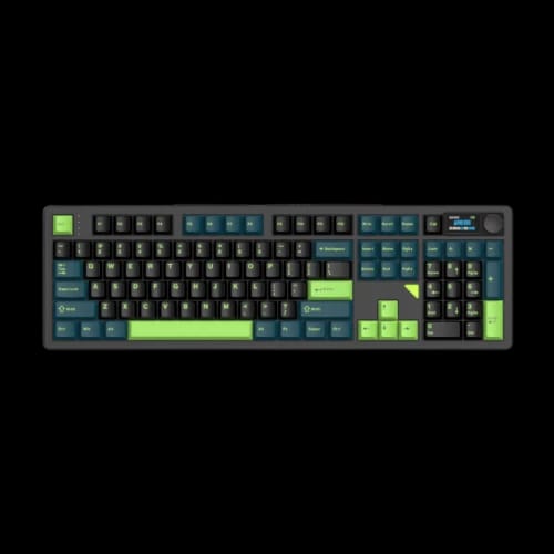 ganss gs3108t pro tri mode mechanical keyboard turquoise