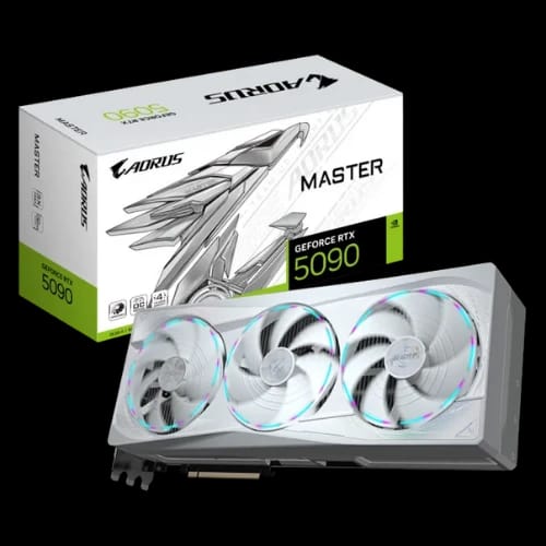 gigabyte aorus geforce rtx 5090 master ice 32g graphics card