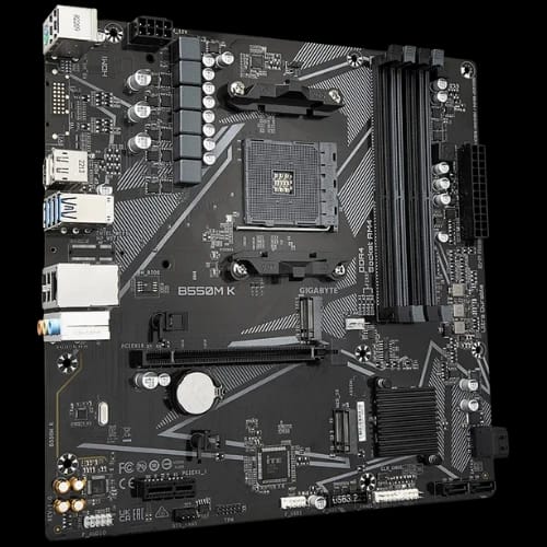 gigabyte b550m k am4 micro atx motherboard 2