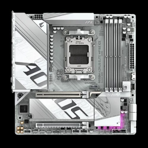 gigabyte b850m aorus elite wifi6e ice am5 micro atx motherboard 2