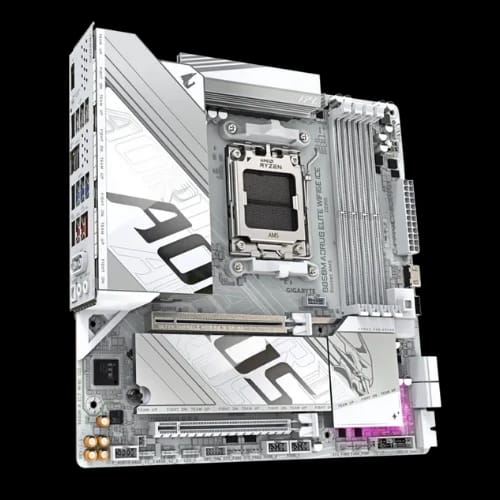 gigabyte b850m aorus elite wifi6e ice am5 micro atx motherboard 3