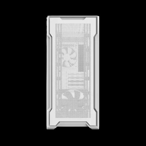 gigabyte c102 glass mid tower atx case white 6