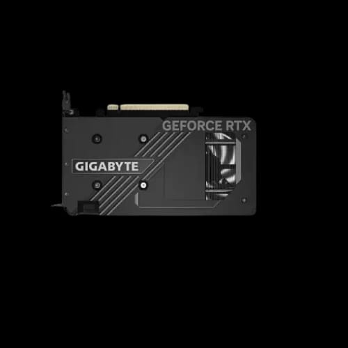 gigabyte geforce rtx 5060 windforce max oc 8g graphics card back site view