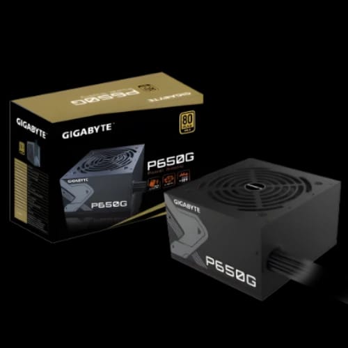 gigabyte gp p650g 650w 80 plus gold atx power supply main