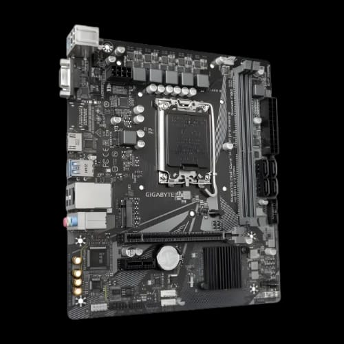 gigabyte h610m h v3 ddr4 micro atx motherboard front