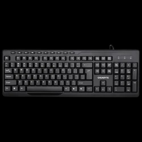 gigabyte km6300 usb multimedia keyboard mouse combo black 2