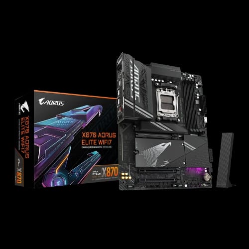 gigabyte x870 aorus elite wifi7 ddr5 amd am5 atx motherboard