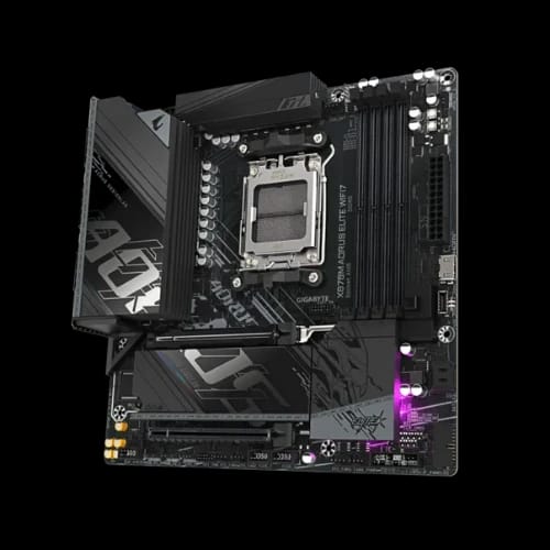 gigabyte x870m aorus elite wifi 7 micro atx am5 motherboard 2