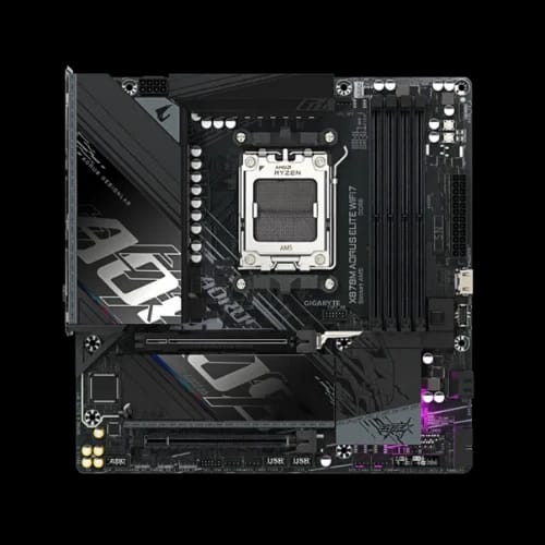 gigabyte x870m aorus elite wifi 7 micro atx am5 motherboard 3