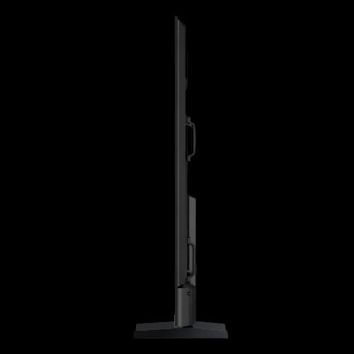 haier h100s90fux 100 qd mini led 4k google tv side