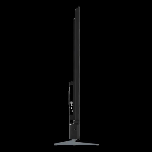 haier h75m80fux 75 mini led 4k google tv side