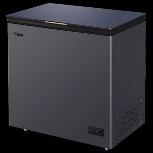 haier hcf 175sgm 142l chest freezer side