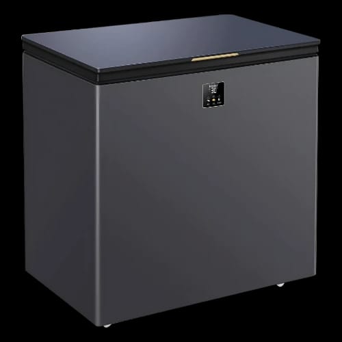 haier hcf 230sge 200l chest freezer side