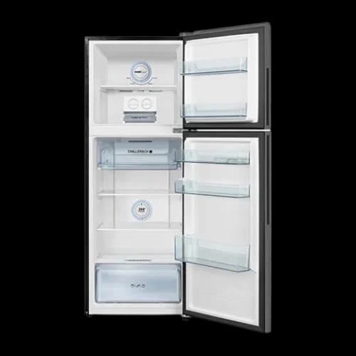 haier hrf 270wmbg 249l no frost refrigerator open view