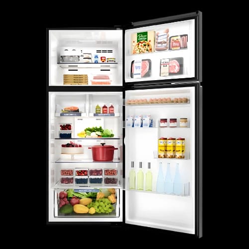 haier hrf 488iffb 488l no frost refrigerator open door