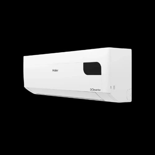 haier hsu 12 energycool inverter pro air conditioner angled
